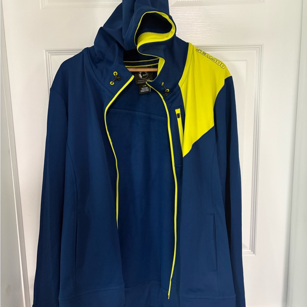 Men's Blue and Yellow Jacket